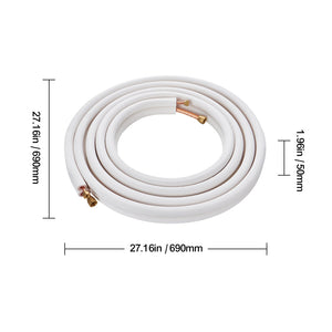 25FT Mini Split Line Set, 3/8" & 5/8" O.D