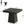 Square Dining Table For 4 With Thick Grain Top And Sturdy Pedestal Base - Gray
