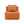 Armless Sofa With Pillow Teddy Fabric - Orange