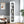 Tall Display Cabinet & Bookshelf with Glass Door