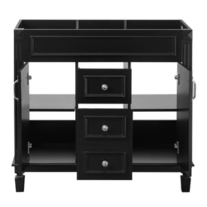 36" Bathroom Vanity Without Top Sink