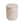 Elegant Indoor/Outdoor Lightweight Concrete Cylinder Side Table with Travertine Finish