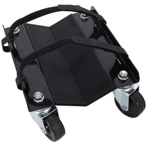 Heavy Duty Steel Snowmobile Dolly with V Slide and Swivel Casters