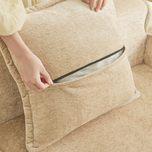 Streamlined Design Modular 4 Seat U Shape Sectional Sofa
