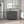 Gold Utility Sink Cabinet with 2 Doors and 3 Shelves