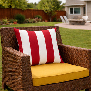 2 Pack Outdoor Lumbar Pillow Covers