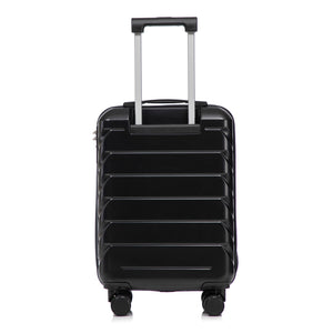 14'/20' 2-Piece ABS Spinner Wheel Luggage Set with Combination Lock