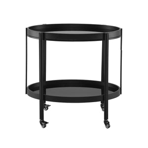 Oval Kitchen Island & Bar Cart