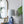 13x25' Blue and White Ceramic Vase Lamp