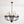 15-Light Industrial Iron Candle Chandelier Modern Farmhouse Pendant Light