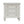 Cottage 3 Drawer Nightstand With Pull Out Tray - Cream White