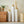 3-Piece Modern Metal Vase Set - White & Gold