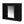 Wall-Mounted Bathroom Storage Cabinet With Mirror, 6 Open Shelves - Black