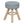 Ottoman, Pouf, Footrest, Foot Stool, Round, Natural Wood Legs, Contemporary, Modern