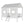 Twin Size Low Loft House Bed With Roof And 2 Front Windows - White