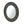 D26.5' Round Black and Gold Wooden Accent Mirror with Woven Texture