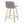 Toriano - Contemporary Fixed Height Counter Stool With Swivel With Square Footrest (Set of 2)