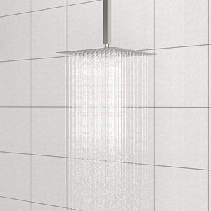 Premium 8" Ceiling Mounted Shower Arm With Flange