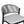 Outdoor Bar Height Metal Frame Counter Stools with Scallop-Shaped Backrest & Water-Resistant Cushions