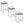 Fuji - Contemporary Style Stackable Counter Stool