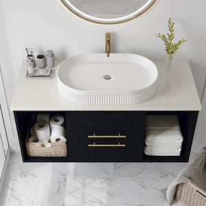 22.8-In Vessel Bathroom Vanity