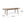 Placidity Outdoor Expandable Dining Table with Slatted Tabletop and Tapered Legs