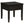 Sutter - 1 Drawer Square End Table - Dark Brown