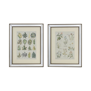 Set of 2 Liana Mirror Framed Wall Art