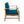 Perla Contemporary Club Chair with Water Resistant Cushion