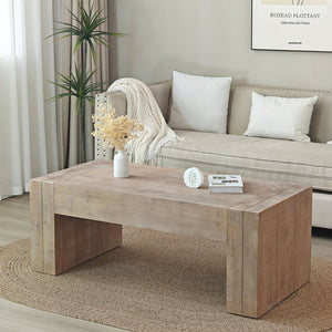 Minimalist Rectangular Center Table For Living Room