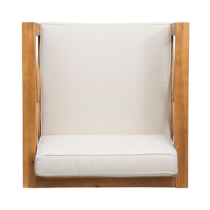 Brava Mid-Century Modern Club Chair with Water Resistant Cushions