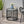 Achill Outdoor Boho Wicker Side Table with Glass Top - Gray