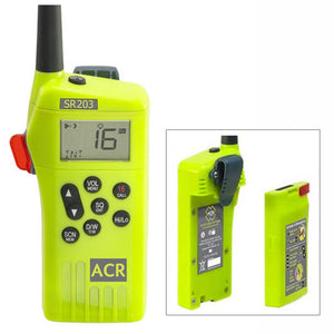 ACR SR203 VHF Handheld Survival Radio - TRAPSKI