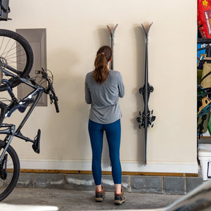 Summit Clear Acrylic Ski Wall Rack | 2 Pack