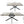 Retro Rectangular Stretch Dining Table With Embossed Center Plate