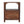 Solid Wood Arc-Line Bedside Table