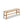 Woven Design Dining Bench For Dining Room, Bedroom - Natural Oak