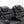 Home Theater Seating Manual Recliner Loveseat With Hide-Away Storage, Cup Holders And Led Light Strip For Living Room