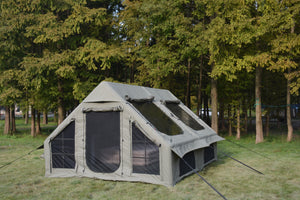9.8 x 13ft Inflatable Camping Tent with Hand Pump