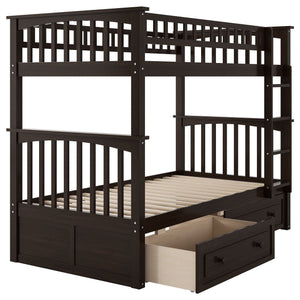 Bunk Bed With Drawers, Convertible Design