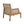 Acacia Wood Patio Furniture Club Chair, Outdoor Wicker Armchair