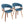 Vintage Mod - Mid Century Modern Dining Chair (Set of 2)
