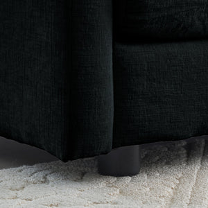 Comfy Deep Single Seat Sofa Upholstered Reading Armchair