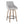 Hannah - Transitional Fixed Height Counter Stool With Swivel With Round Footrest (Set of 2)