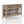 Power Ready - Buffet With Glass Cabinet Doors - Sand