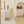 Tall Floating Bathroom Side Cabinet, Wall Mounted Single Door Storage - Light Oak
