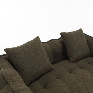 Cozy Beanbag Chair With High Resilience Foam Core For 2