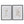 Wall Arts (Set of 2) - Black White
