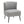 Fran - Contemporary Slipper Chair - Black / Light Gray