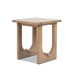 Turnkey 22" Square Side Table Antique